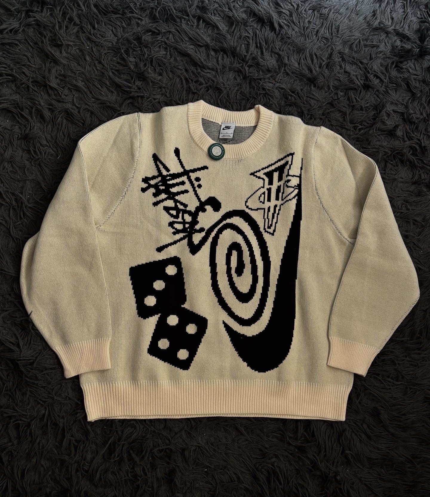 NIKE X STUSSY KNIT SWEATER