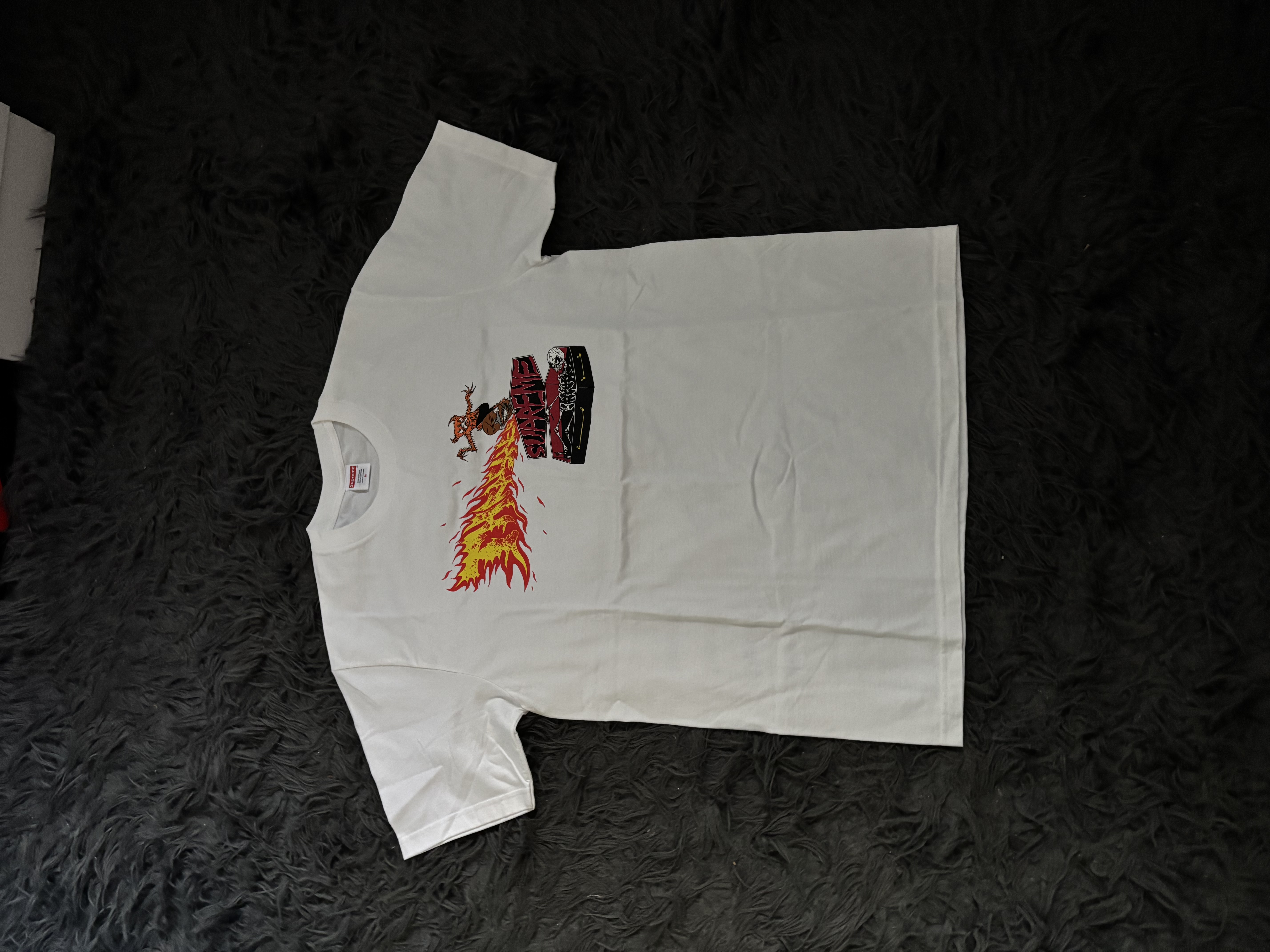 SUPREME X THRASHER MAGAZINE TEE