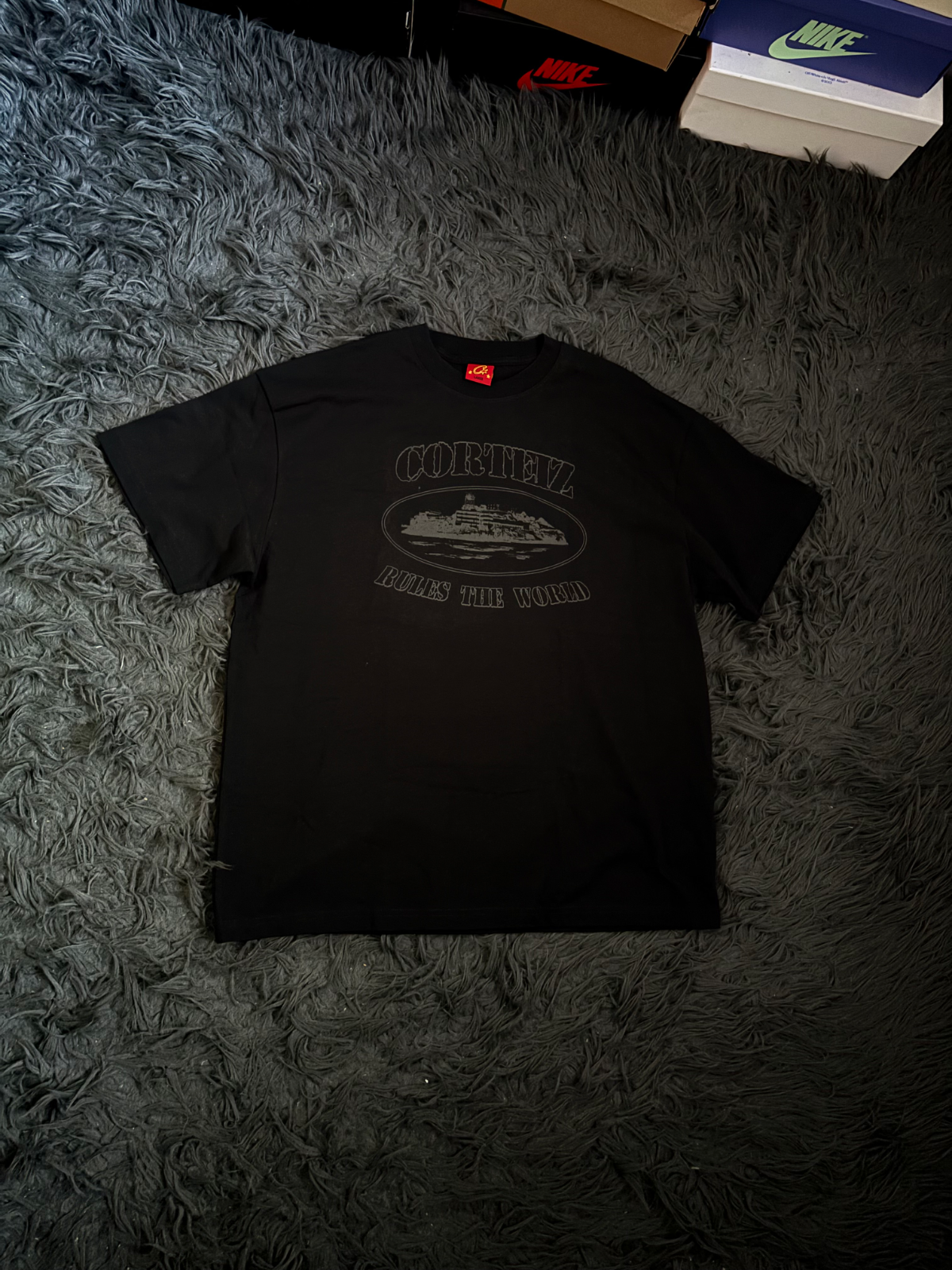 Corteiz Reflective Alcatraz Tee