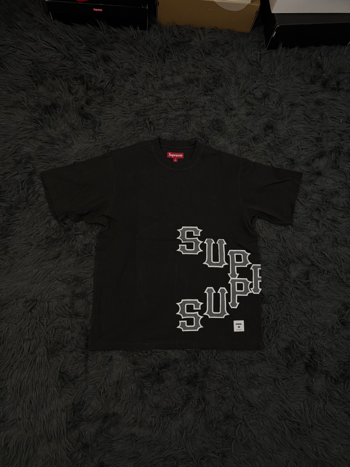 Supreme SS Top Tee Black