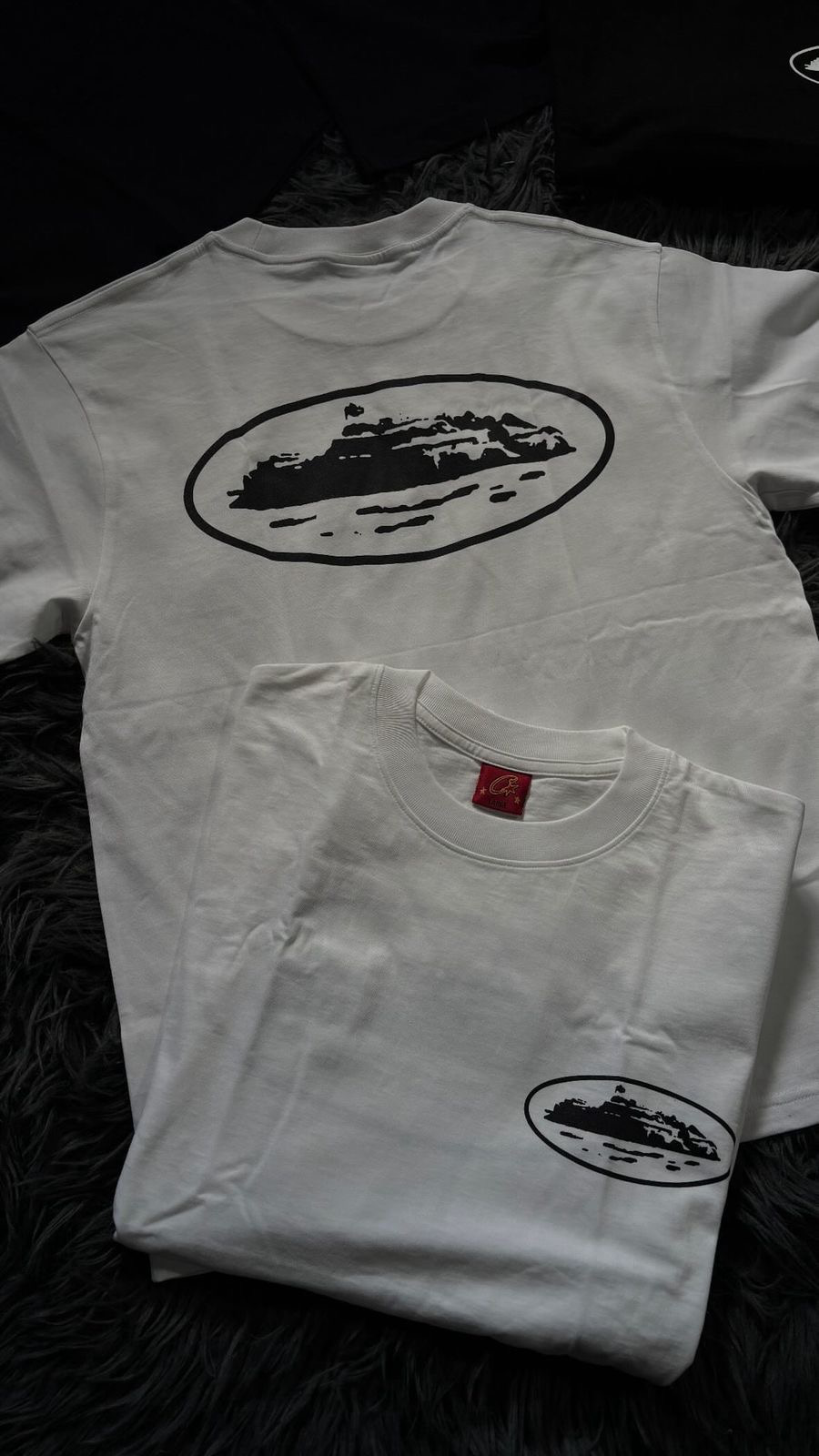 Corteiz Island White Tee