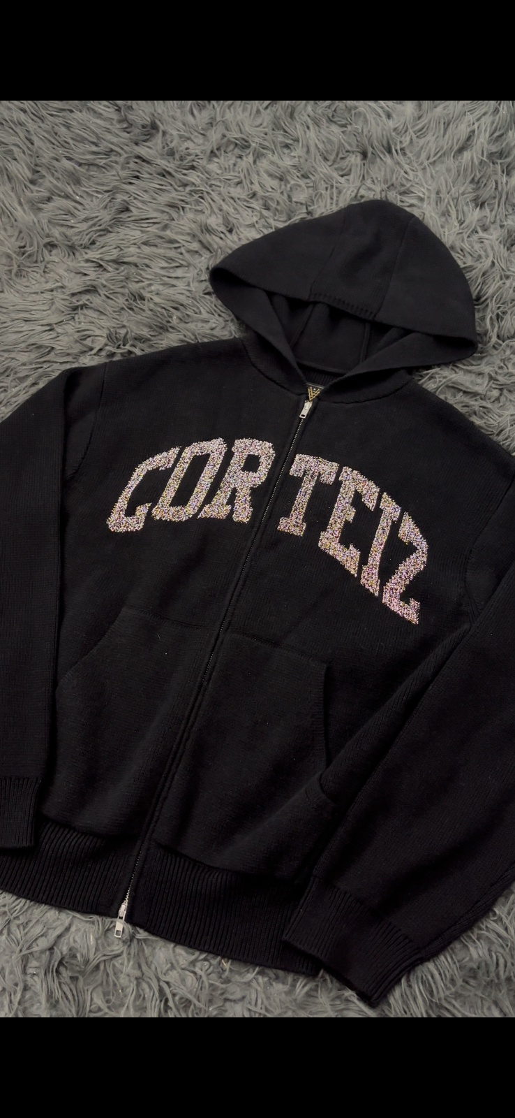 CORTEIZ KNIT REFLECTIVE ZIP DOUBLE ZIP