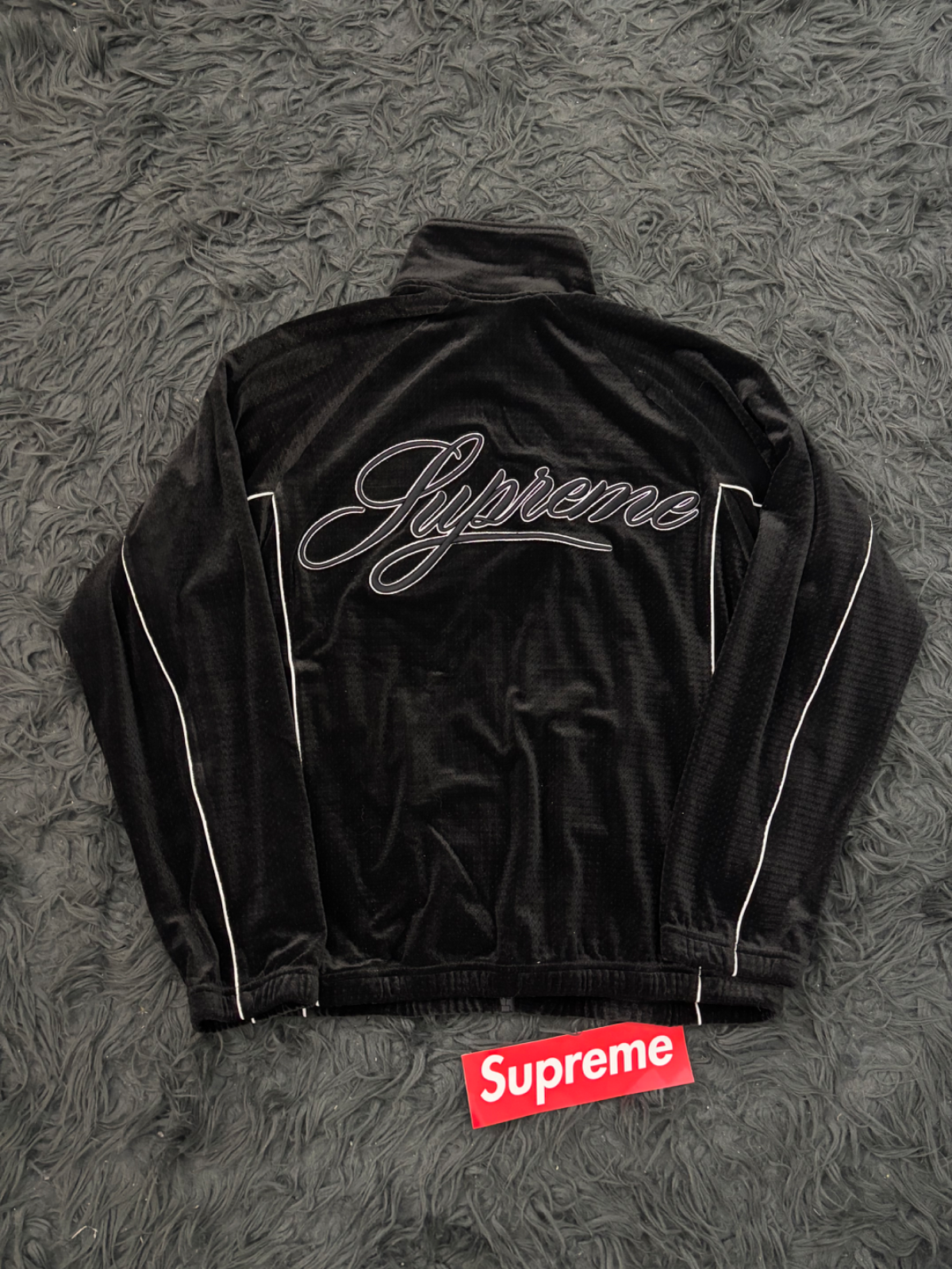 Supreme Velour Mesh Jacket vista 2