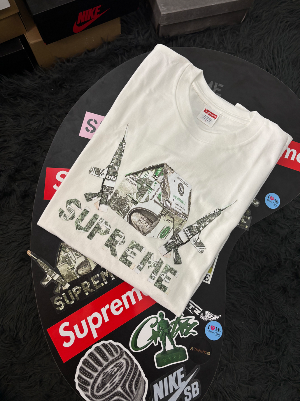 Supreme Origame Tee White