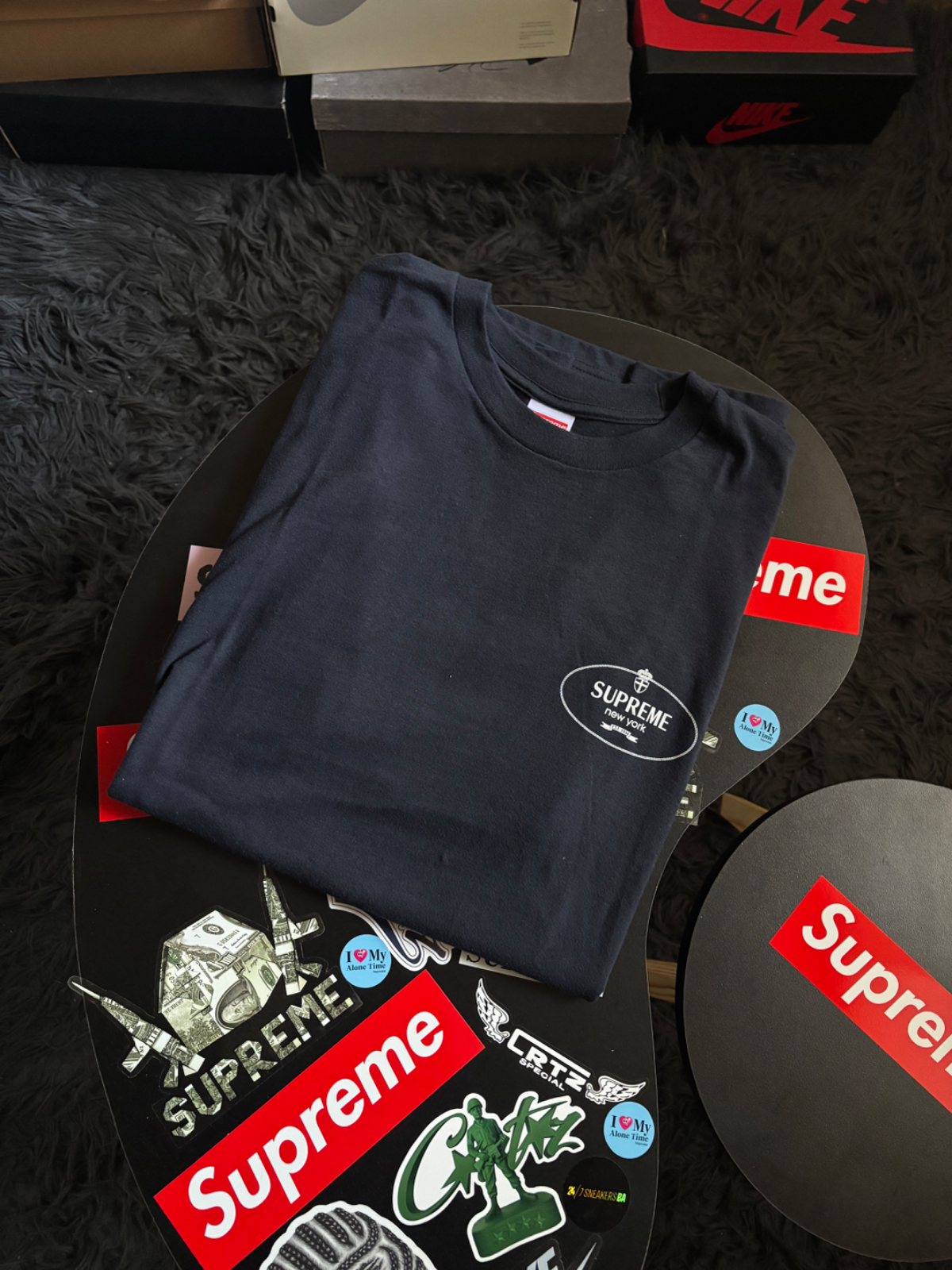 Supreme Navy Tee