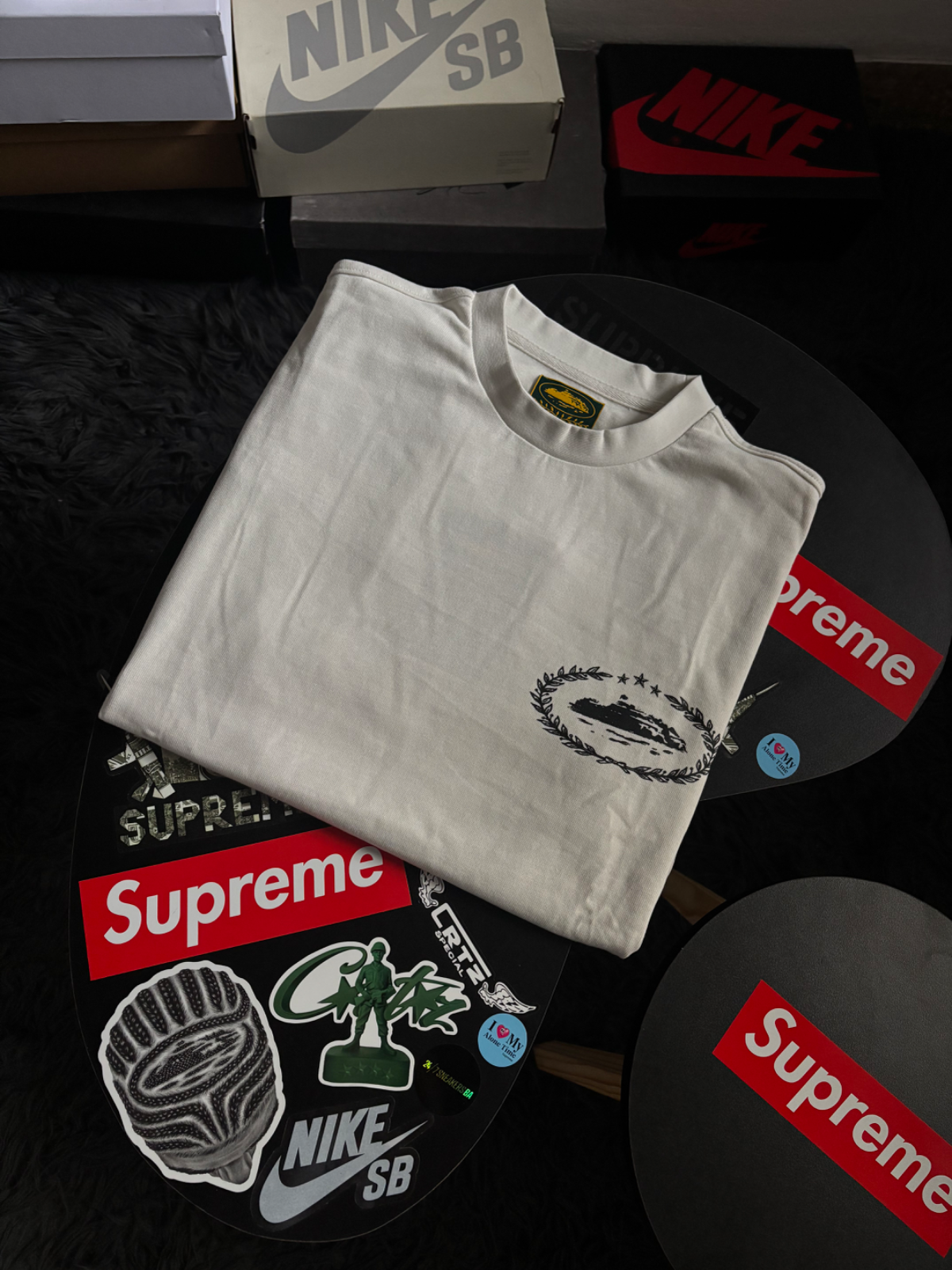Corteiz Heavyweight White Tee