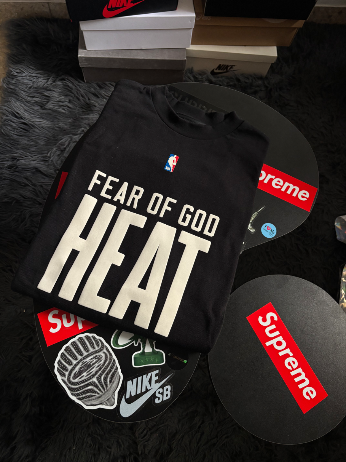 Essentials Fear Of God X NBA Miami Heat