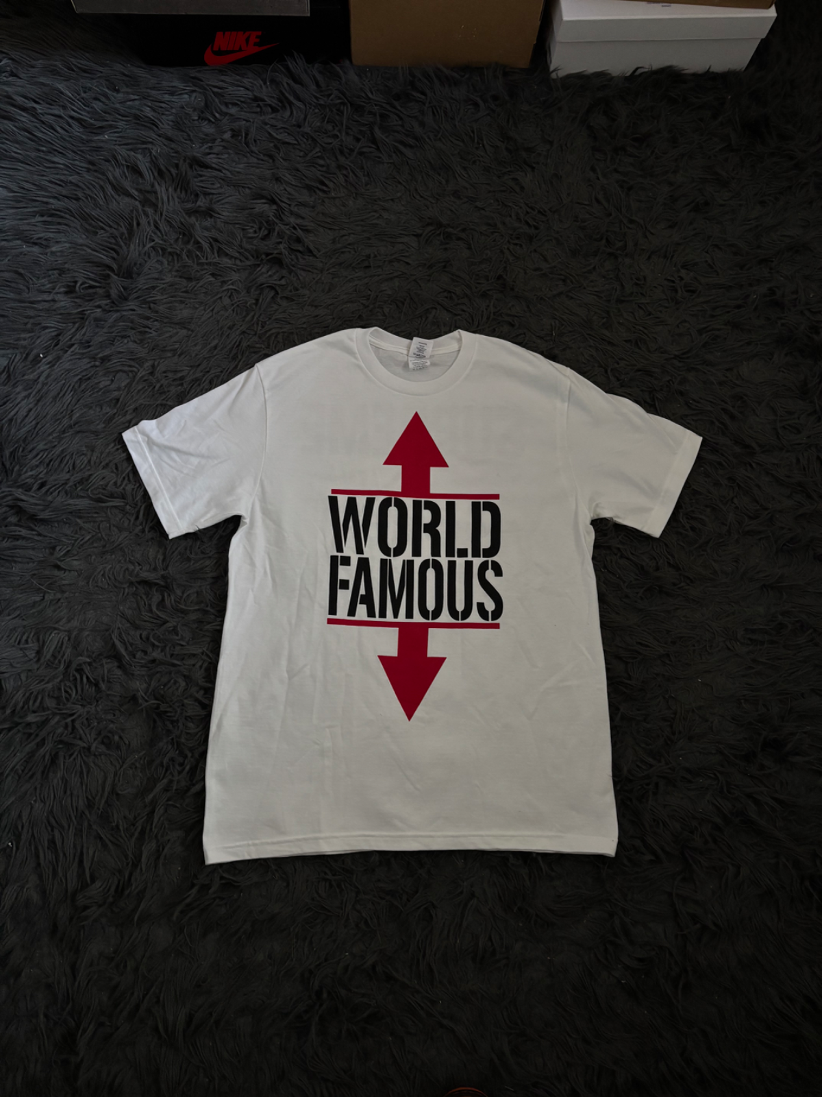 Supreme World Famous Tee White