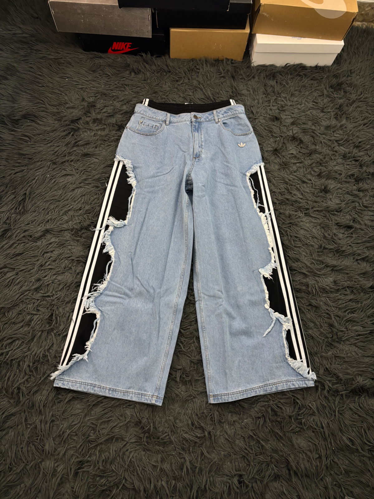 ADIDAS DECONSTRUCTED DENIM