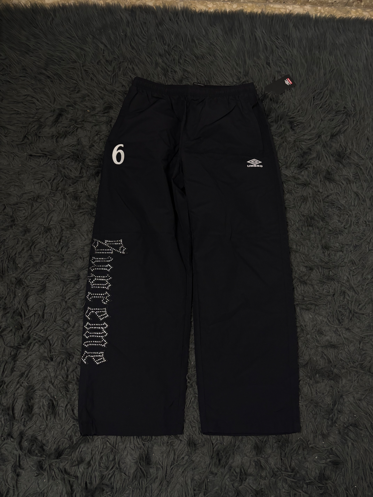 SUPREME X UMBRO RHINESTONES TRACK PANT